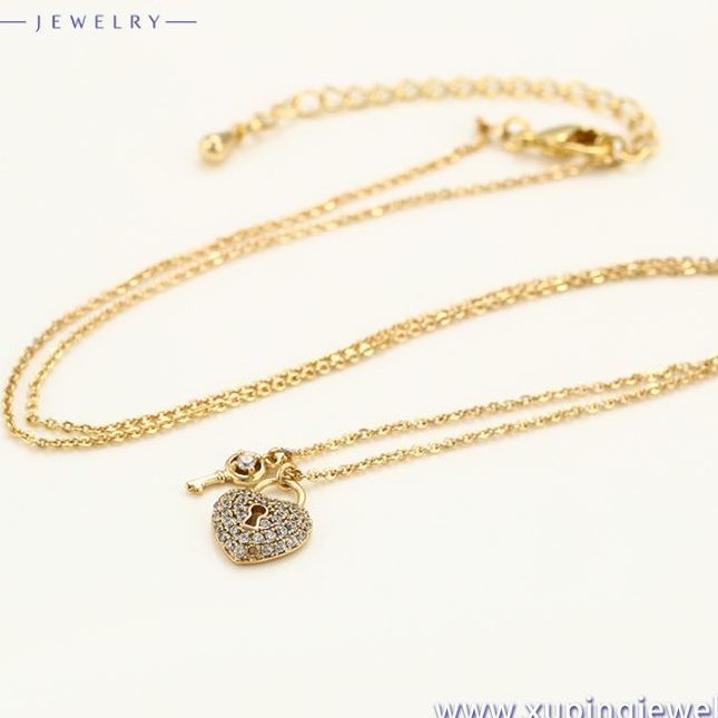 kalung xuping lapis emas 14k