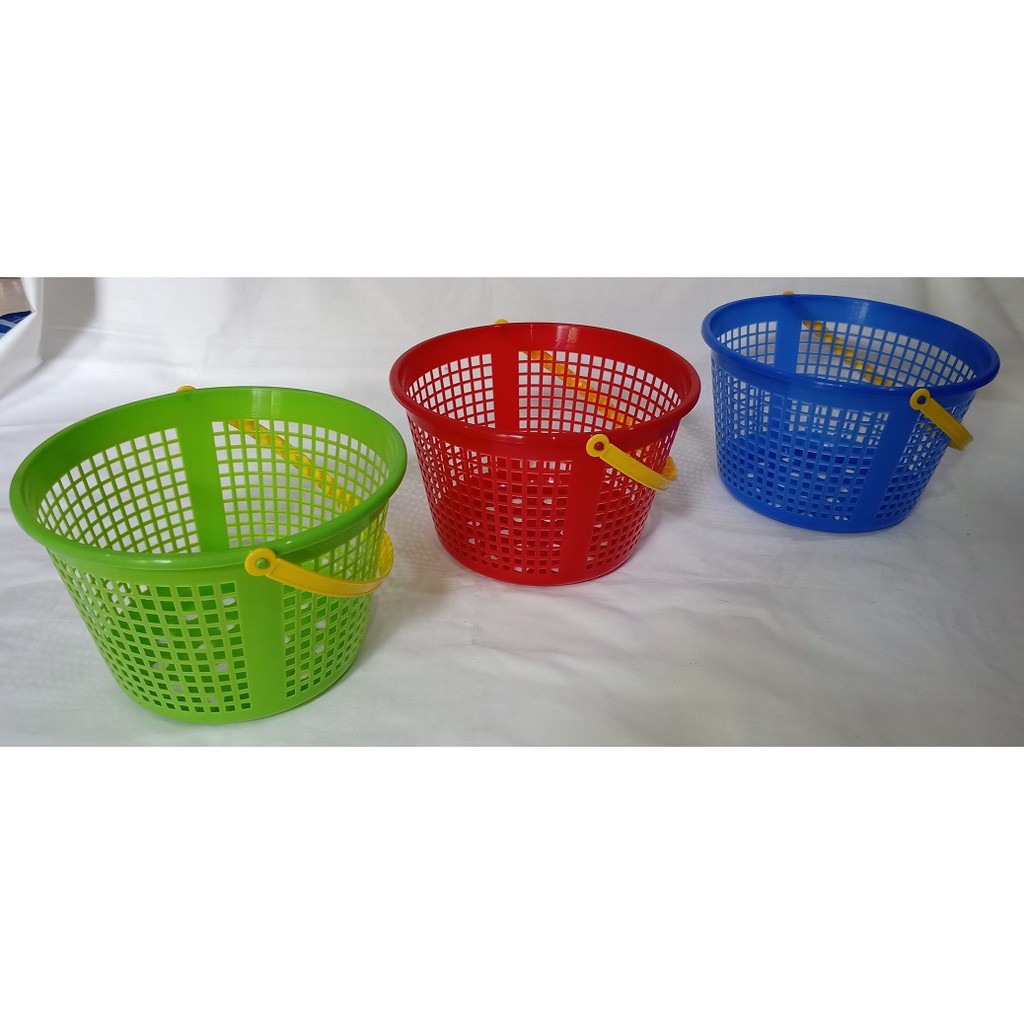 Keranjang sabun bulat Keranjang serbaguna Keranjang plastik