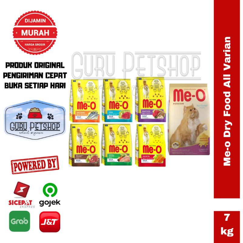 Makanan Kucing Me-o Adult 7kg Freshpack / Meo Adult Cat 7kg / Me-o Persian 7kg / All Varian Adult