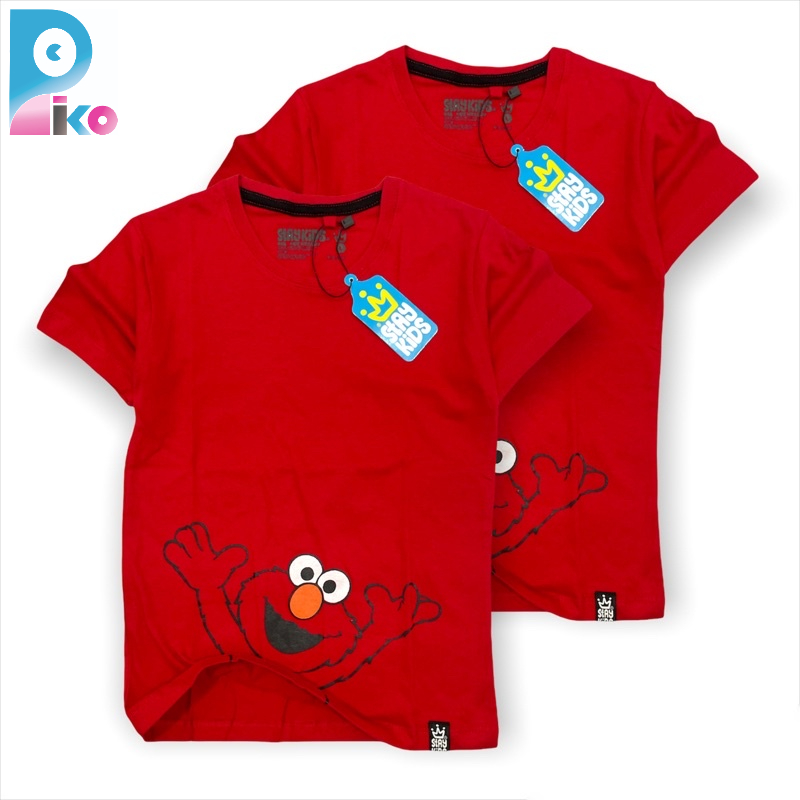 Piko Kaos anak usia 1-12 tahun bahan katun