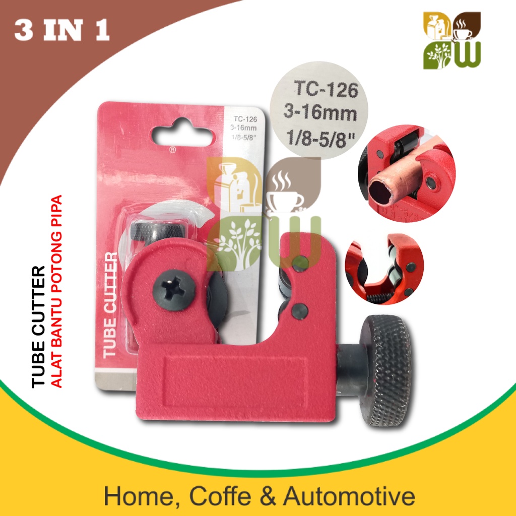 

Tube Cutter Alat Potong Pipa Besi Alumunium Tembaga Cuter Pisau Bulat