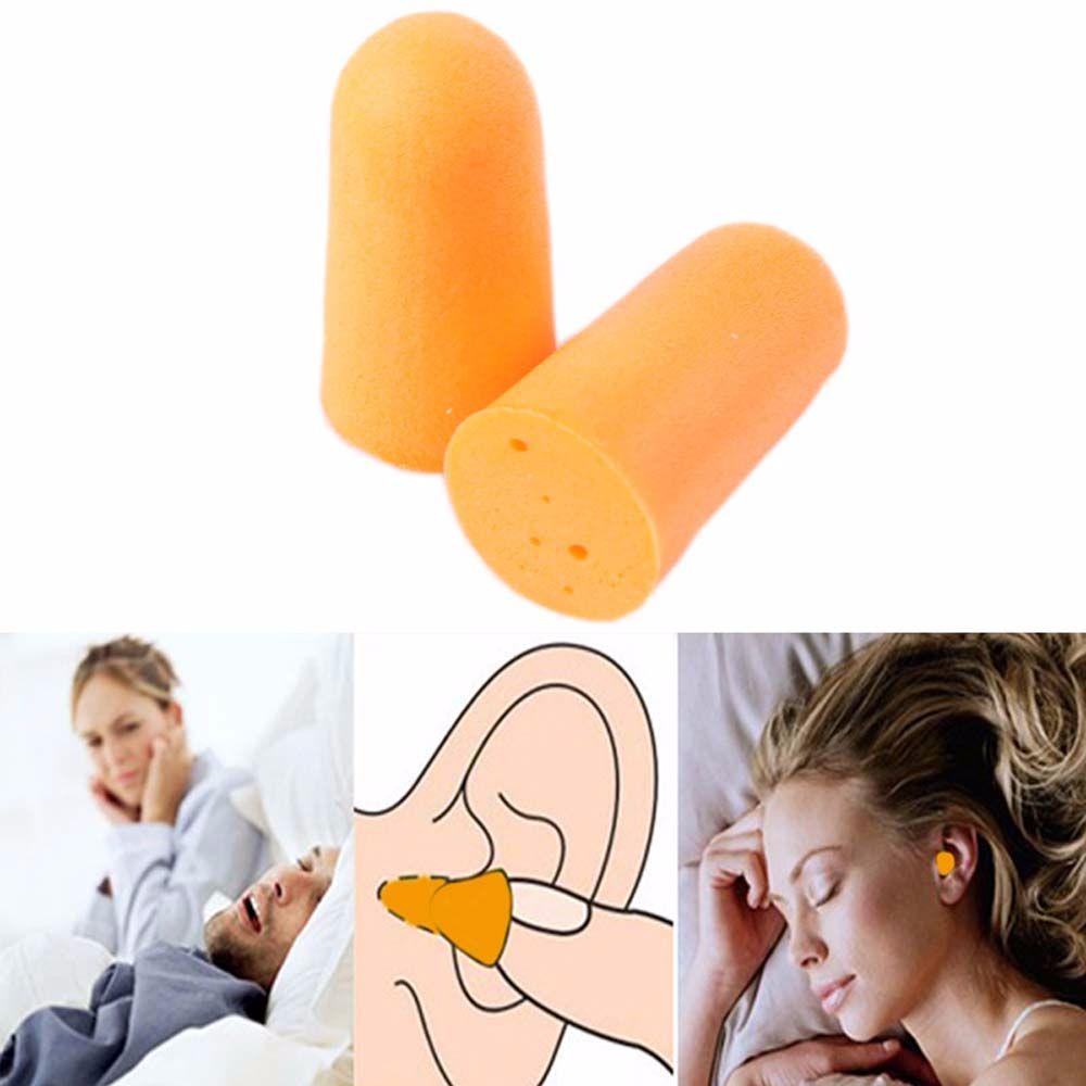 Lanfy Ear Plugs Lembut Untuk Anak Dewasa Alat Bantu Slpeeping Kedap Suara Olahraga Air Peredam Kebisingan Busa Lembut Pelindung Telinga