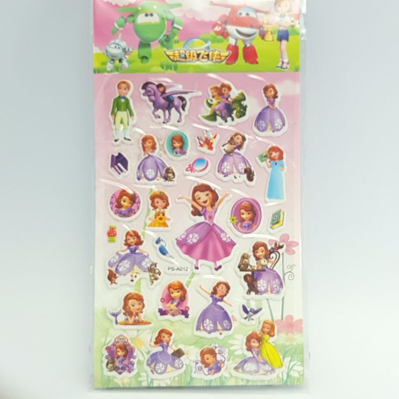 

Sticker Anak Timbul Sofia PS-A 012