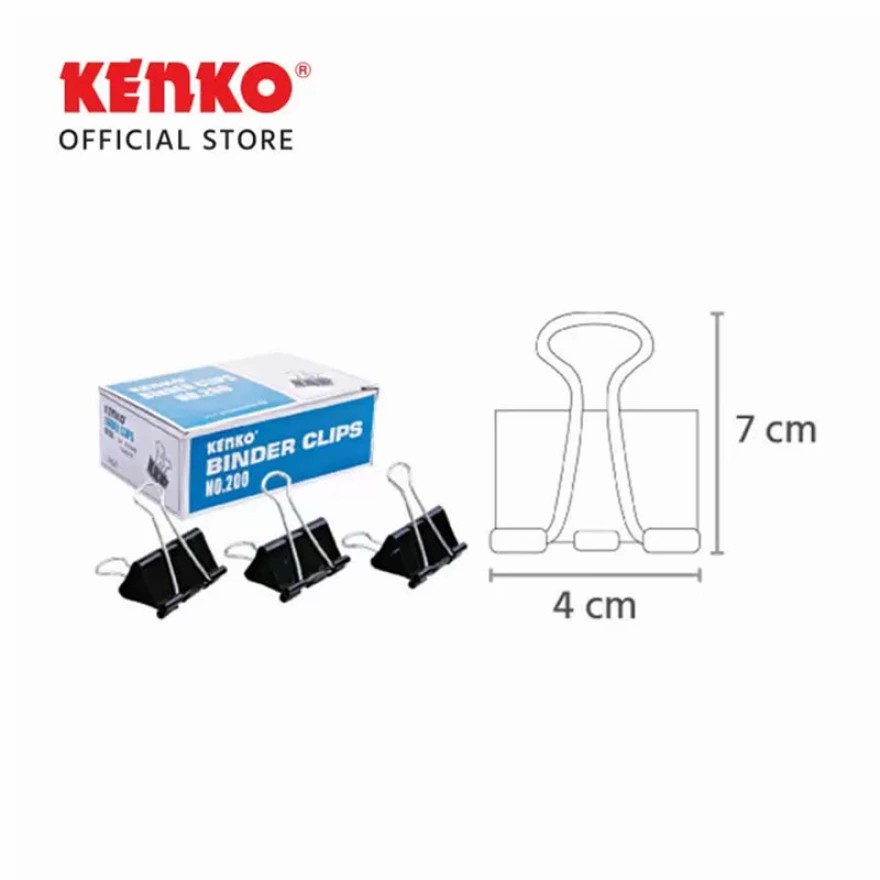 

Kenko Binder Clip No.200 isi 12pcs