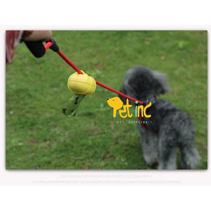 Moemoe bear attach leash poo bag dispenser