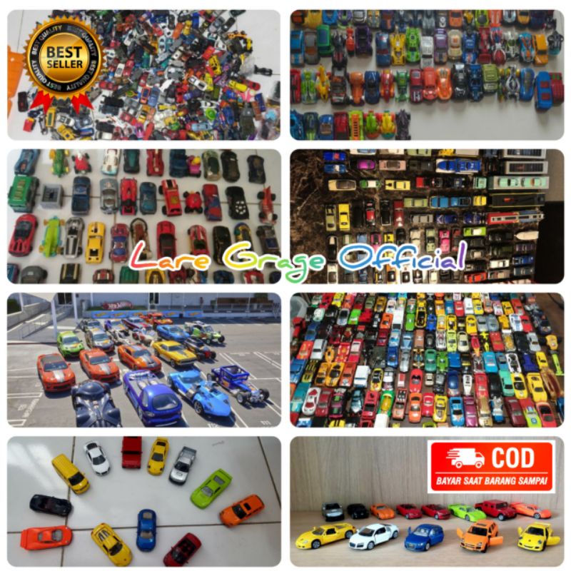 Mobil miniatur merk Hot Wheels loose original termurah bekas second mainan anak koleksi CFD Promo bisa COD bayar di tempat