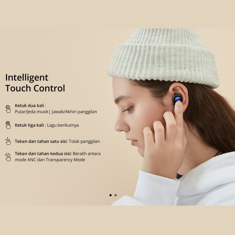 Realme Buds Air 2 Neo Bluetooth Earphone inear Original IPX5 Water Resistat 28h Playtime Fast Charge