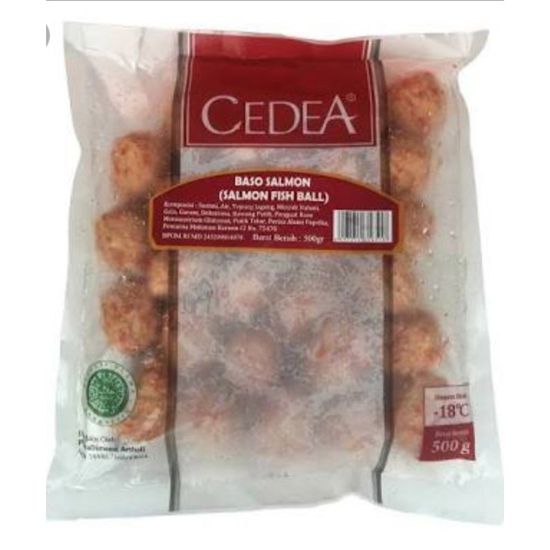 

Cedea Salmon Ball (Baso Salmon) 500gr