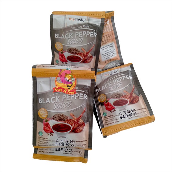 

MY TASTE Saus Black Pepper 25 Gram