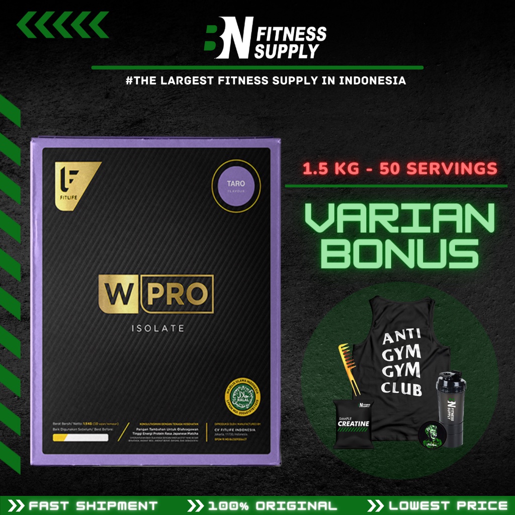 FITLIFE WPRO ISOLATE Whey Protein Isolate