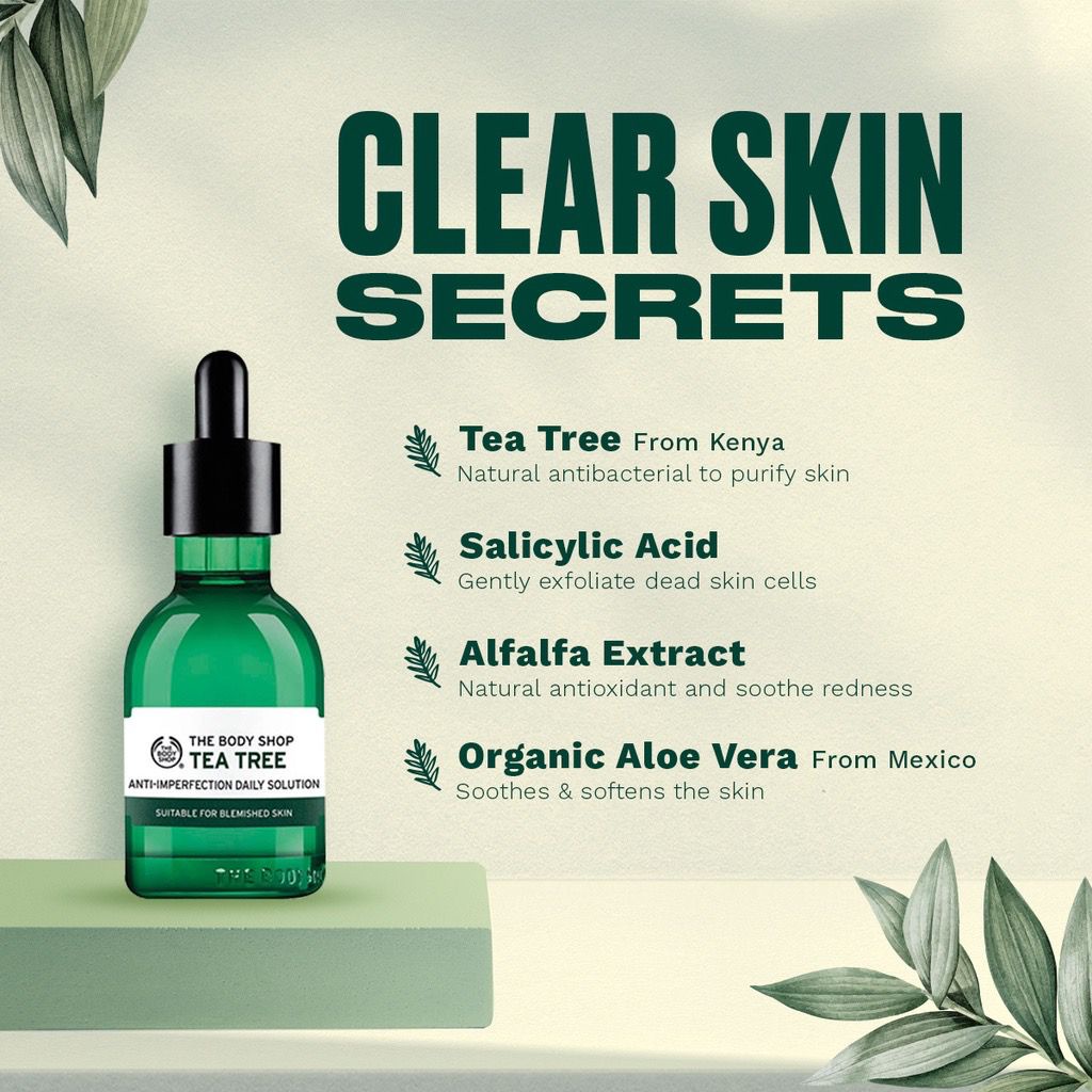 The Body Shop Tea Tree Daily Solution Serum 50ml
