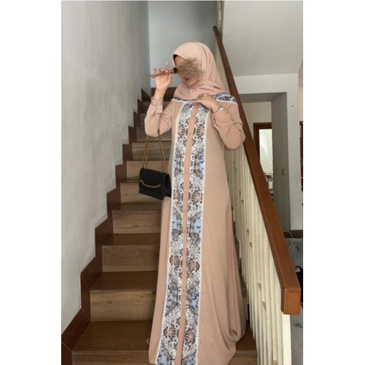 Baju Kaleela Rafailla Dress Soft Salem