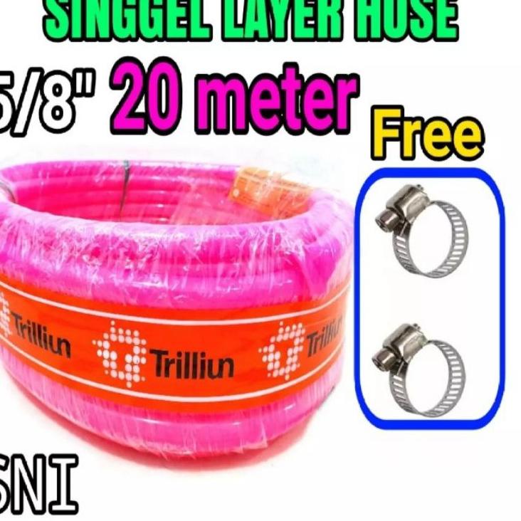 PROMO ! PROMO!!Selang Elastis 5/8" Inch Triliun Stabilo Selang Air 20 Meter #063