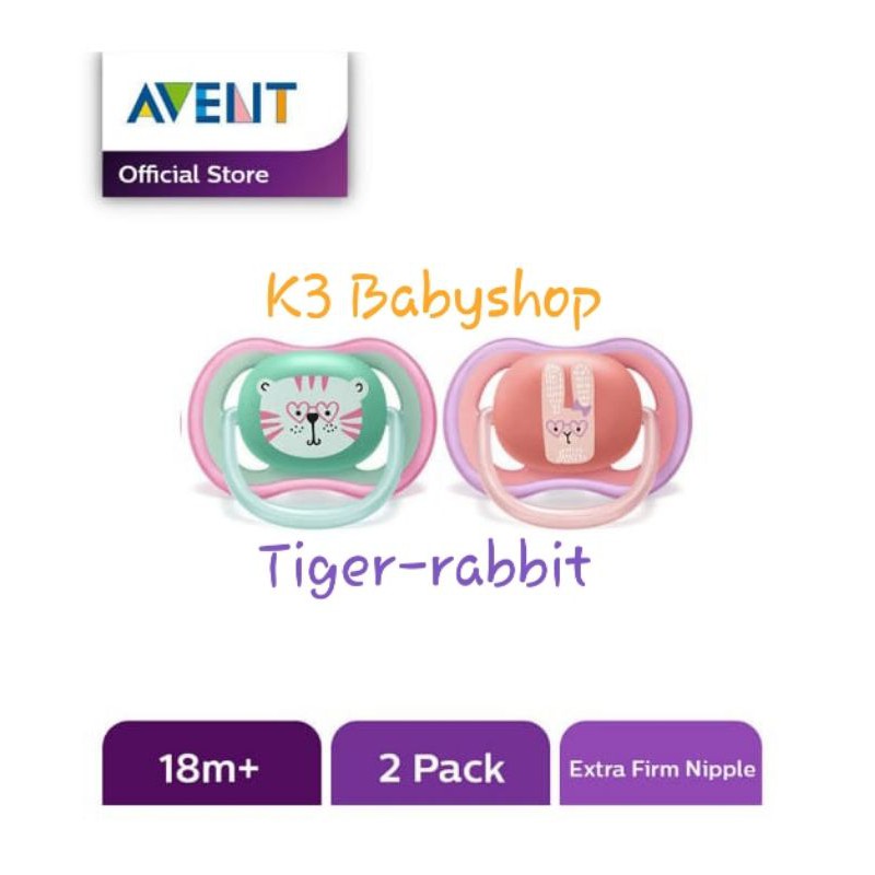 Empeng Avent Orthodontic Pacifier Soother 18m+ empeng bayi dot anak