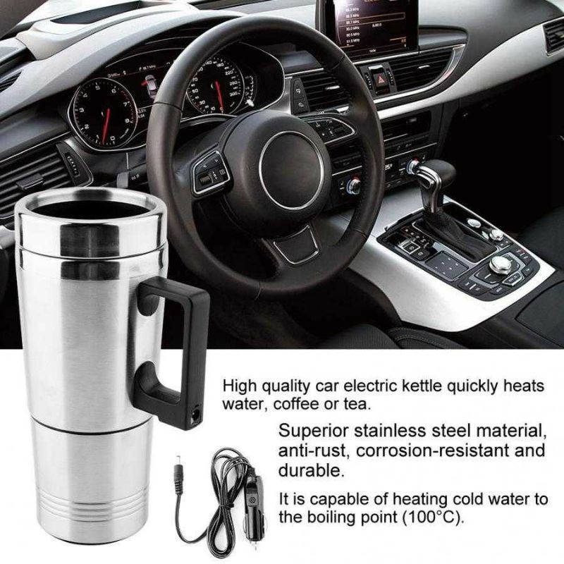 Gelas Pemanas Air Elektrik Mobil Mug Tremos Car Heating Travel Cup