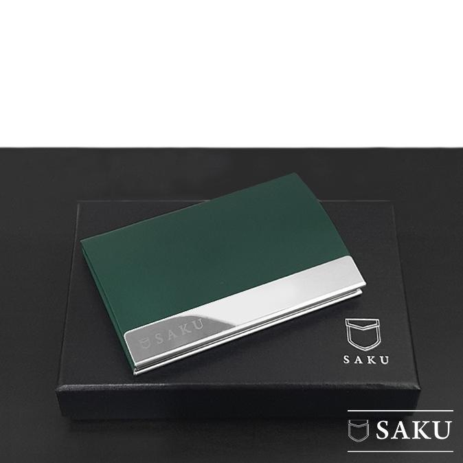

ONSALE Dompet Kartu Nama SAKU Kotak Kartu Nama Kulit Business Card Holder GRN