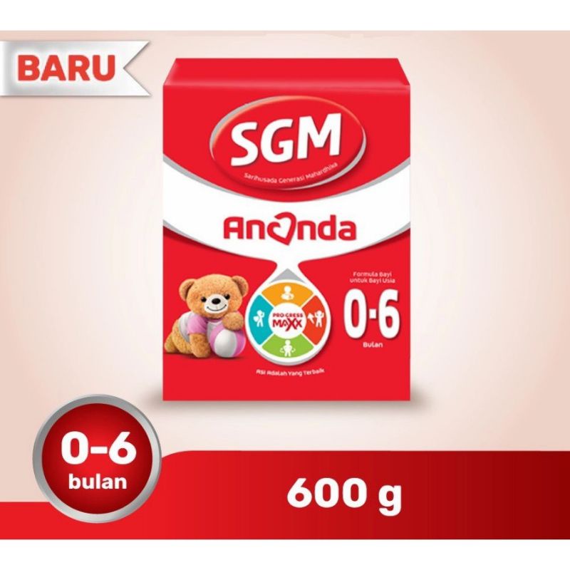 SGM Ananda Umur 0-6/ 6-12 bulan KBB