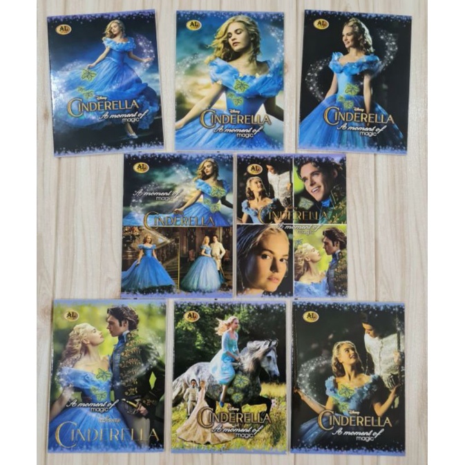 

BUKU TULIS KARAKTER DISNEY CINDERELLA ISI 38 LEMBAR