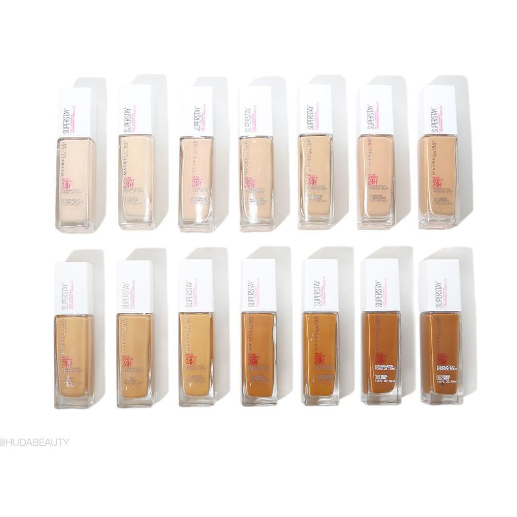 MAYBELLINE SUPERSTAY 24H FULL COVERAGE FOUNDATION