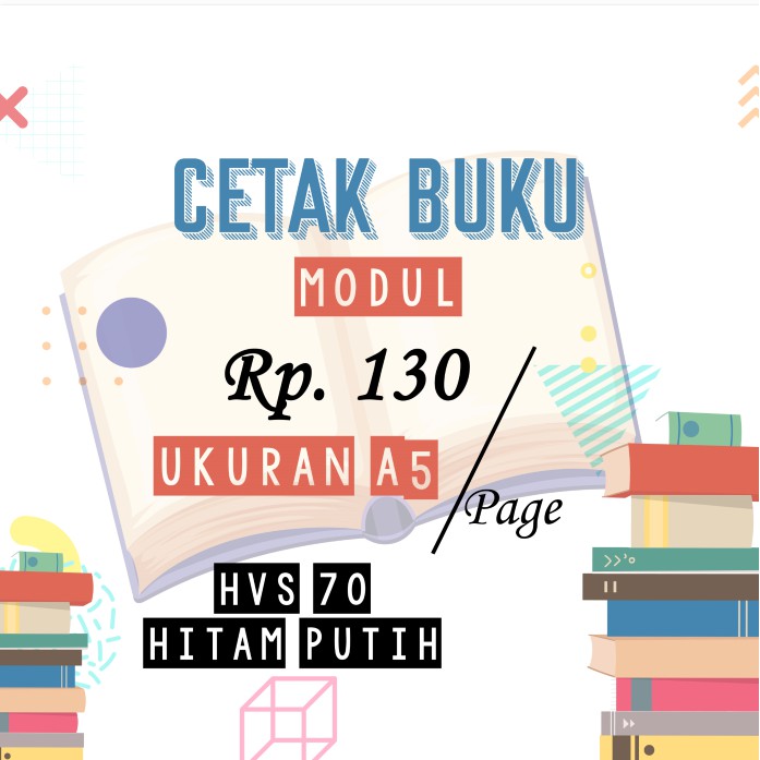 

Cetak Hitam Putih HVS Ukuran A5 - TERIMA REQUEST CETAK