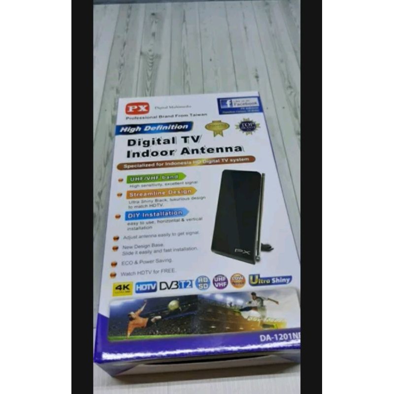 ANTENA TV DIGITAL PX DA-1201NP INDOOR ORIGINAL ASLI