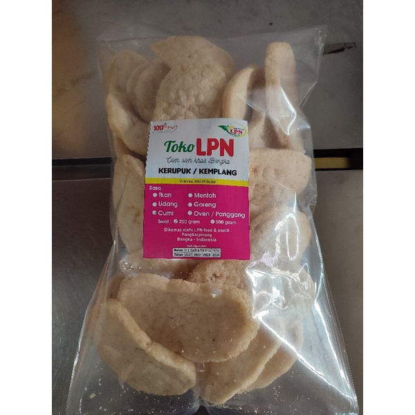 

Kemplang Goreng Bangka Rasa Cumi (250gram)