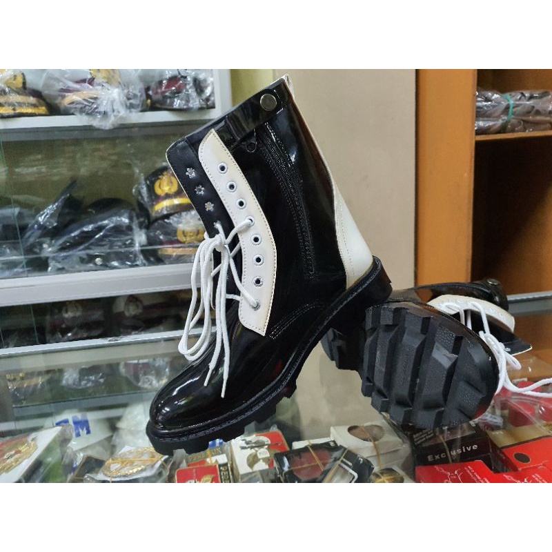 Sepatu Pdl Provost | sepatu pdl Polri kilap | Sepatu Pdl Dinas
