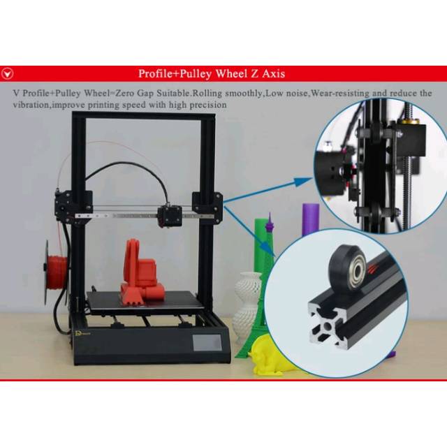 3D Printer Terbaru Luas area print 3harga pabrik