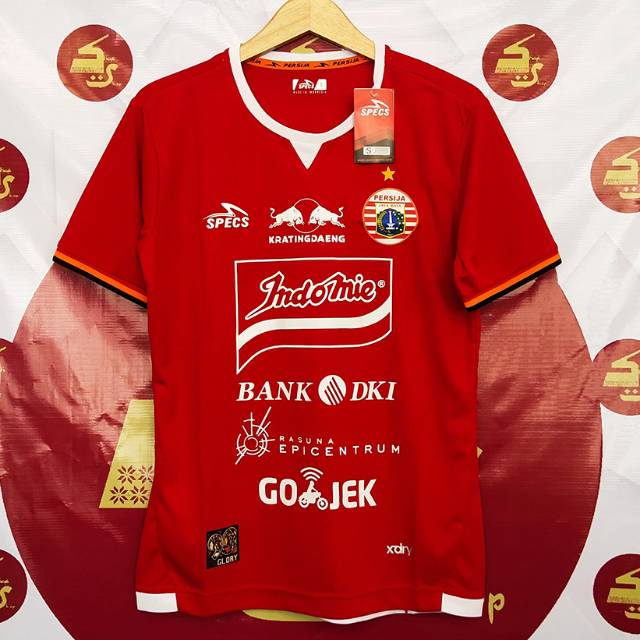 Jersey Persija jakarta Grade ori Nameset Bepe