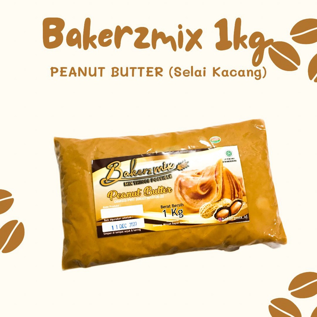 

BAKERZMIX SELAI KACANG 1KG