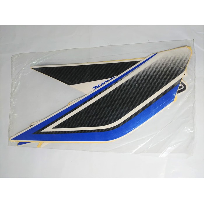 SALE -  Striping Lis Bodi &amp; Stiker Body CB150R 2016 Putih Biru