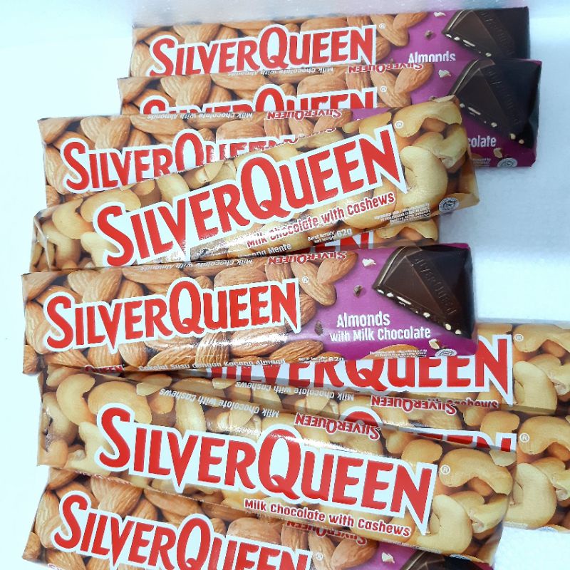 Silverqueen 58gr/ Silver Queen Almond/ Silver queen Cashew