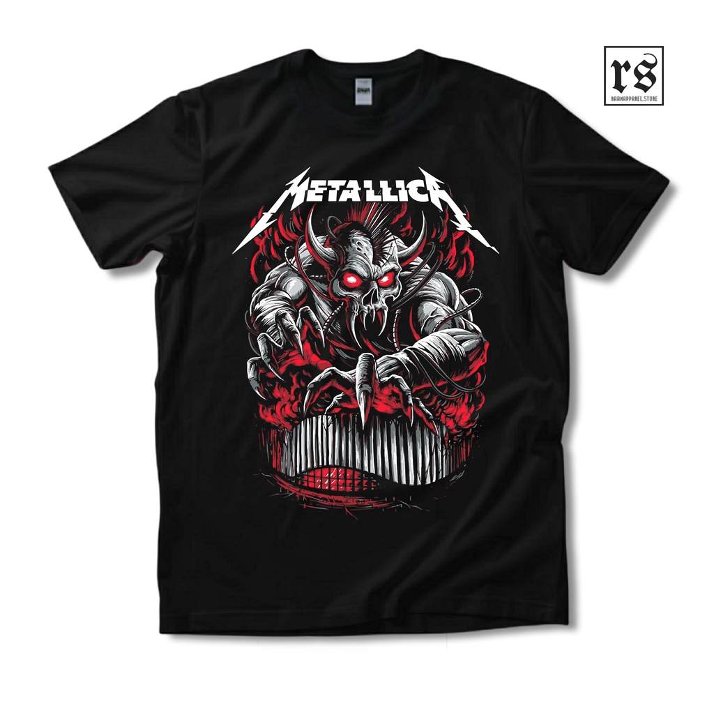 Kaos METALLICA Kaos Band Pria Wanita