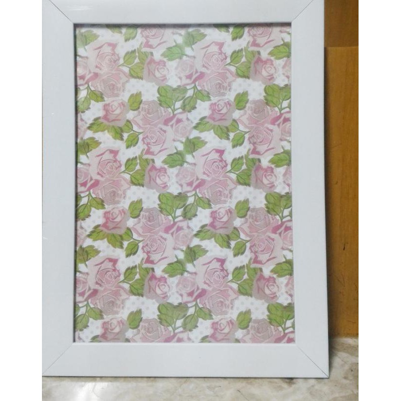 Bingkai Foto 10 R (20 X 30 Cm) Warna Putih Ukuran A4