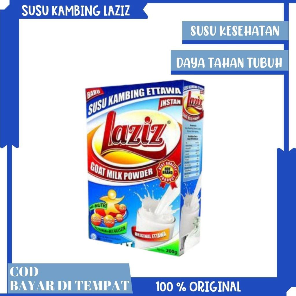 Susu Kambing Bubuk Laziz Original Memperbaiki Sistem Pencernaan | Obat TBC dan Asma