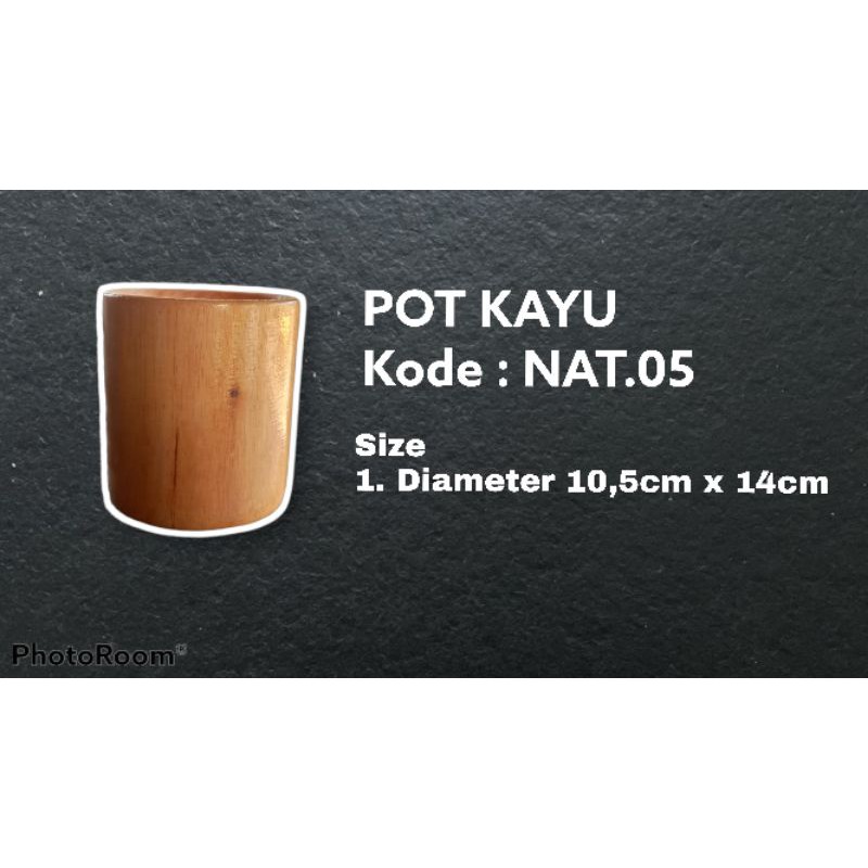 POT KAYU |KODE NAT.05|POT KAYU MINI|POT KAKTUS HIAS SUKULEN