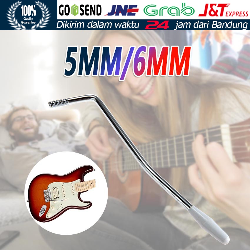 Handle Tremolo Arm untuk Gitar Elektrik Handle / Whamy Bar / Tremolo Arm / Chrome Stratocaster