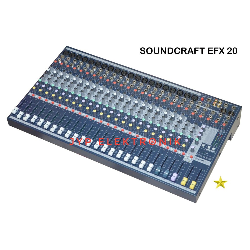 Mixer Soundcraft EFX 20 ( 20 Chanel )
