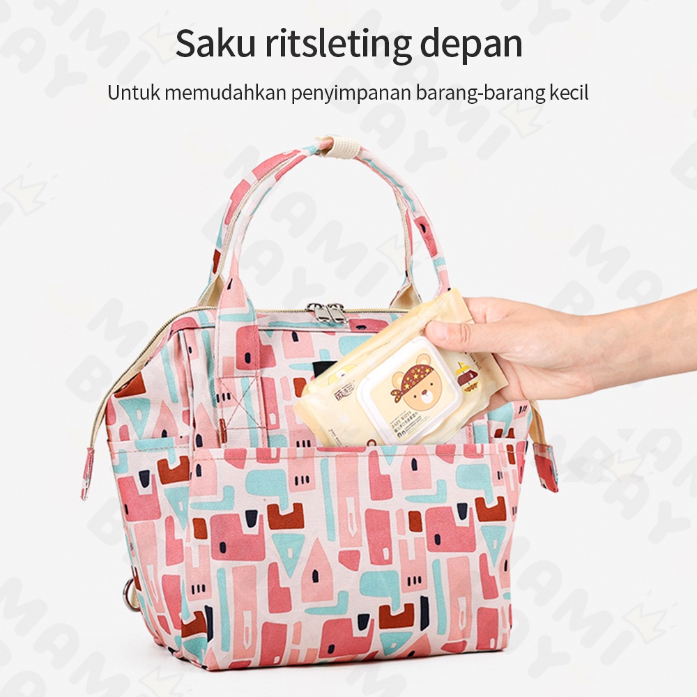 OKEYI Diaper bag portbale kapasitas tinggi tas bayi