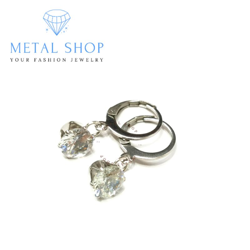 Anting Titanium Motif Desi Anting Desi Titanium Anti Luntur Warna Gold Dan silver