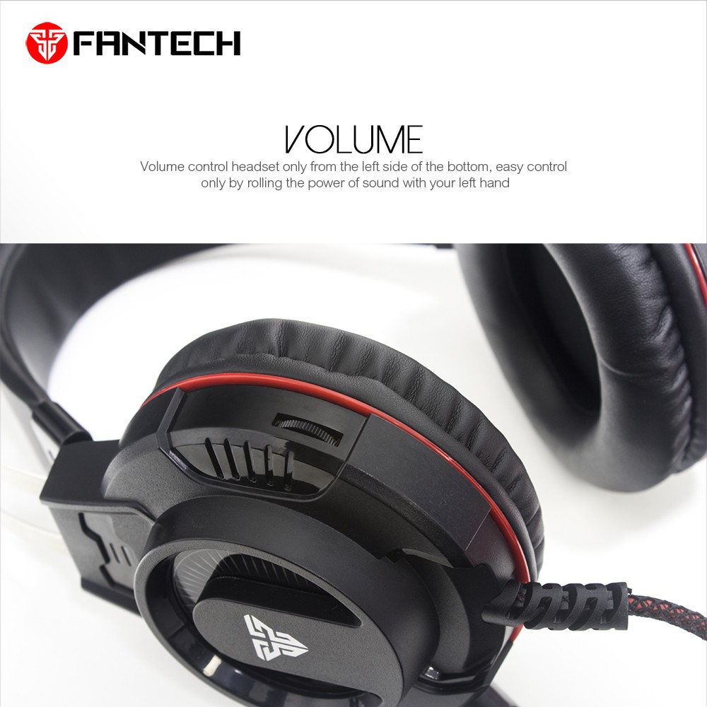 Fantech VISAGE II HG17s 3.5mm Headset Gaming with RGB Light Stereo Headphone