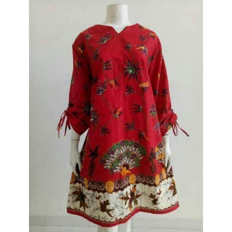 TUNIK BATIK WANITA / ATASAN BATIK TERLARIS