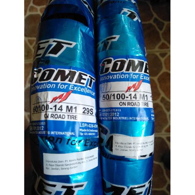 Paket ban matic comet UK.50/100 &amp; 60/100 (tube type / tubles) for all matic