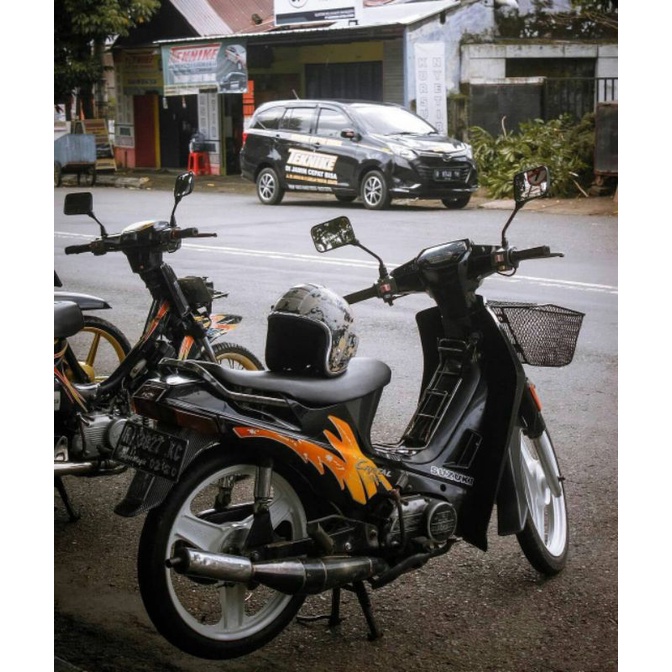 Striping Lis Sticker Standar Ori Suzuki Crystal Tune Striping Crystal