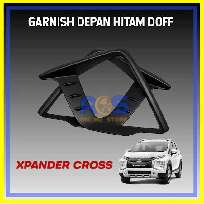 GARNISH DEPAN HITAM DOFF XPANDER CROSS