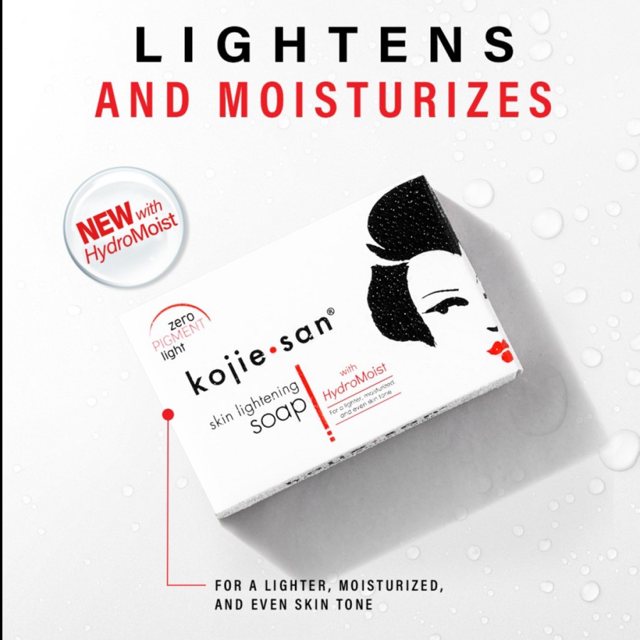 [BESAR MERAH] KOJIE SAN Skin Lightening Soap With HydroMoist - 135gr