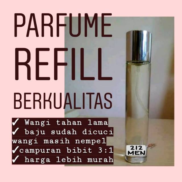PARFUME REFILL CH 212 MEN