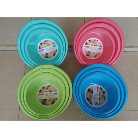 Baskom Plastik Maspion Baskom Wadah Sayuran 1 set 3pcs
