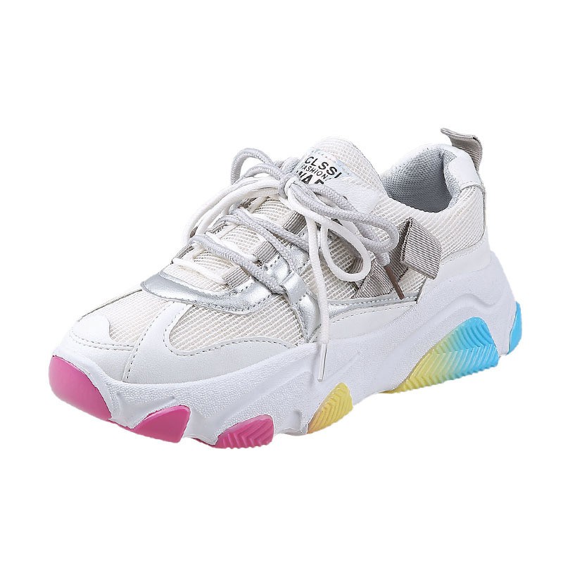 Sepatu Sneakers Wanita Putih Sport terbaru Sneaker Sepatu Olahraga Import Cewek Korea Fashion SP-108