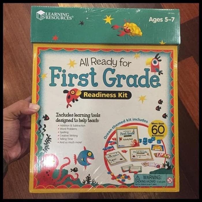 Learning Resources First Grade Readiness Kit / Buku Aktifitas Anak / Sumber Belajar Anak